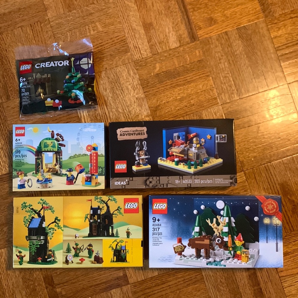 Lego sets - 5 total - brand new